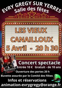 Les vieux canailloux 05-04-2025 Affiche